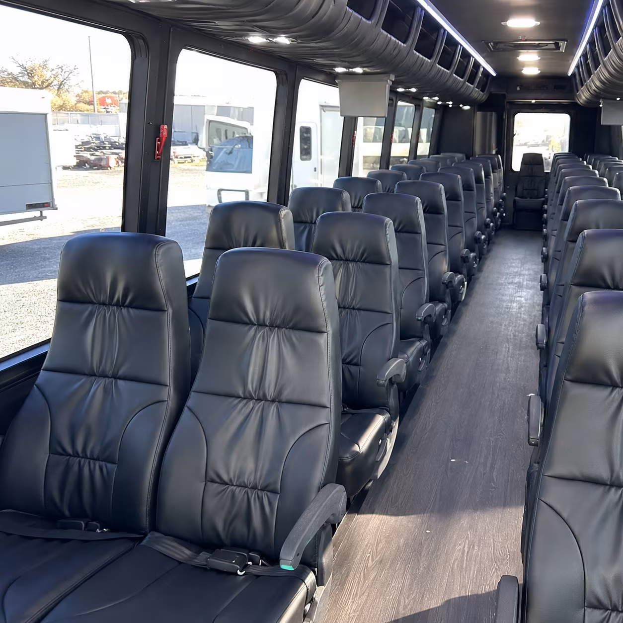 lancaster corporate transportation onboard seating
