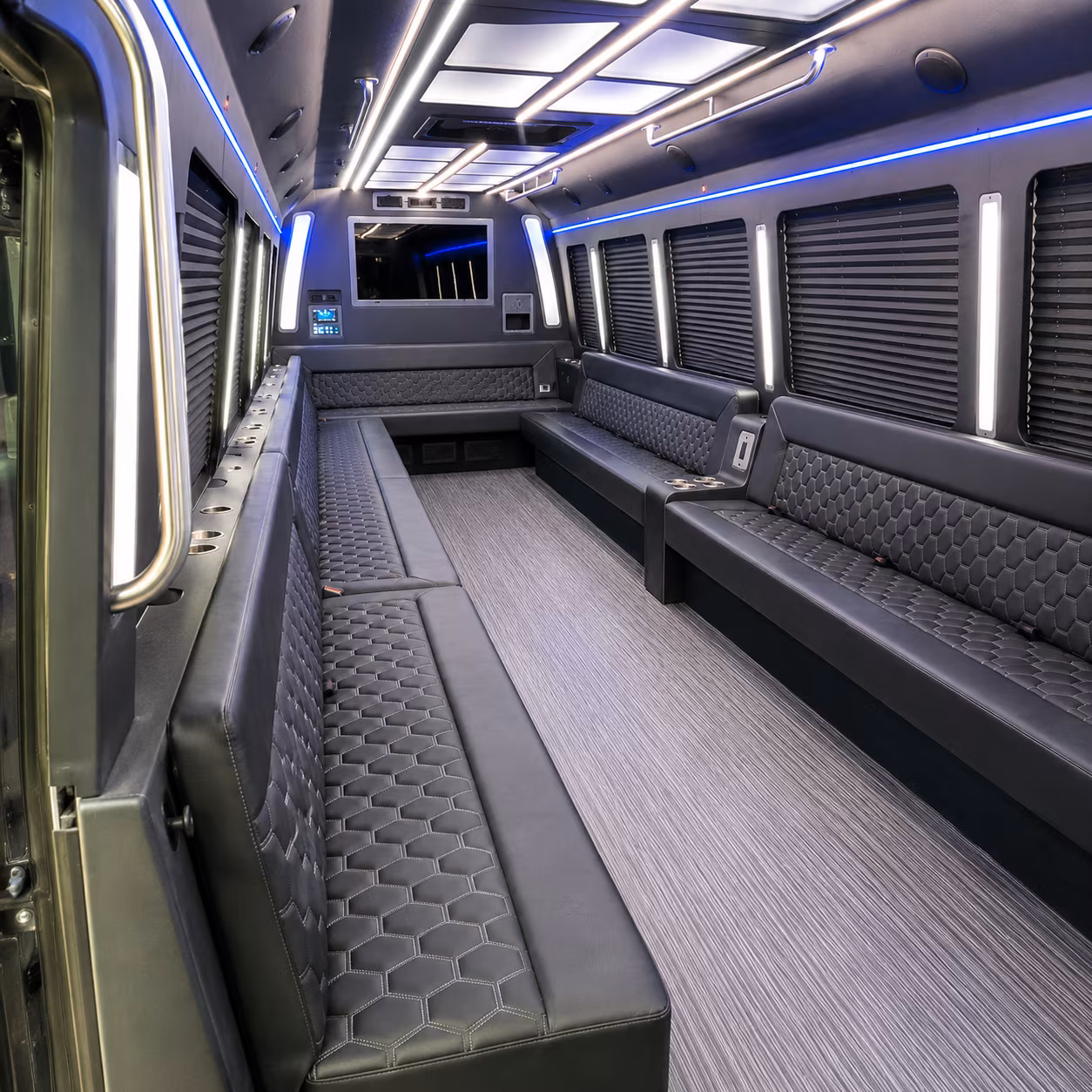 lancaster party bus inside