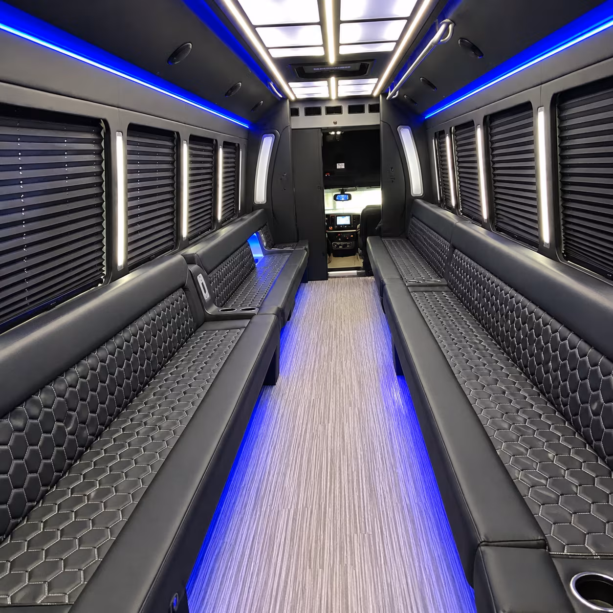 lancaster party bus interior