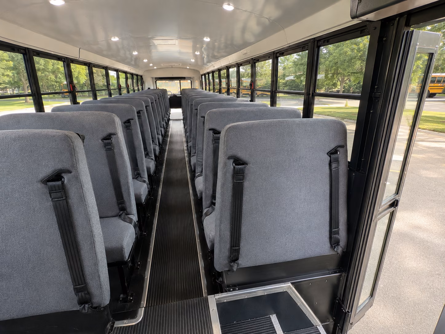 lancaster school bus inside