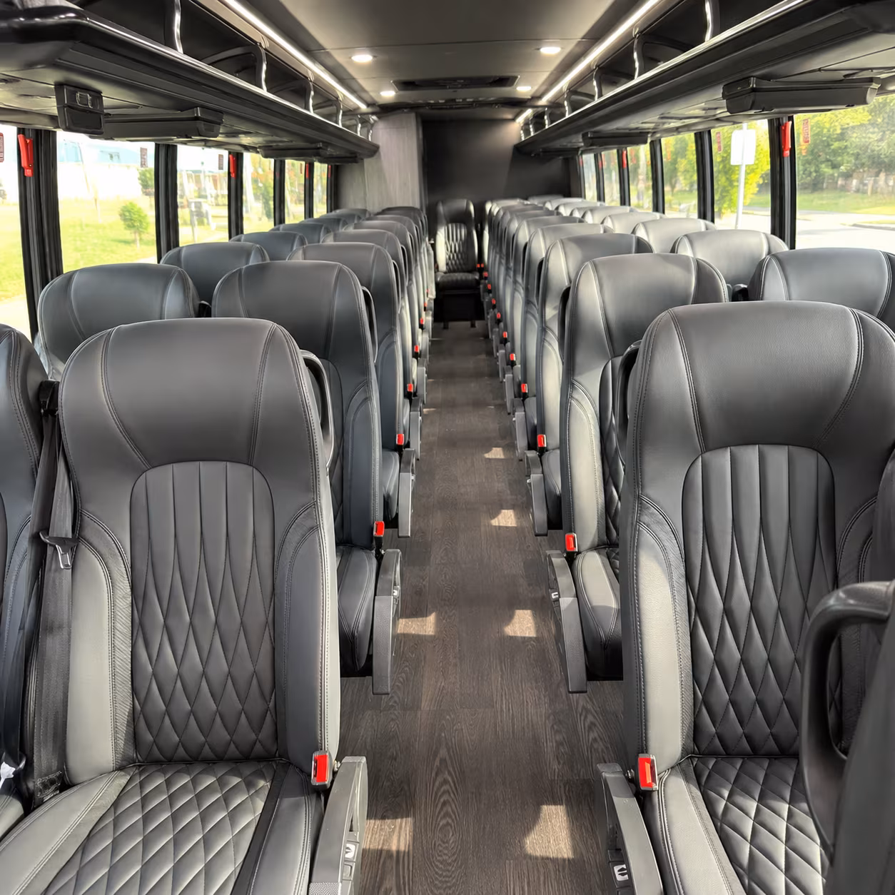 lancaster sporting event transportation onboard seating