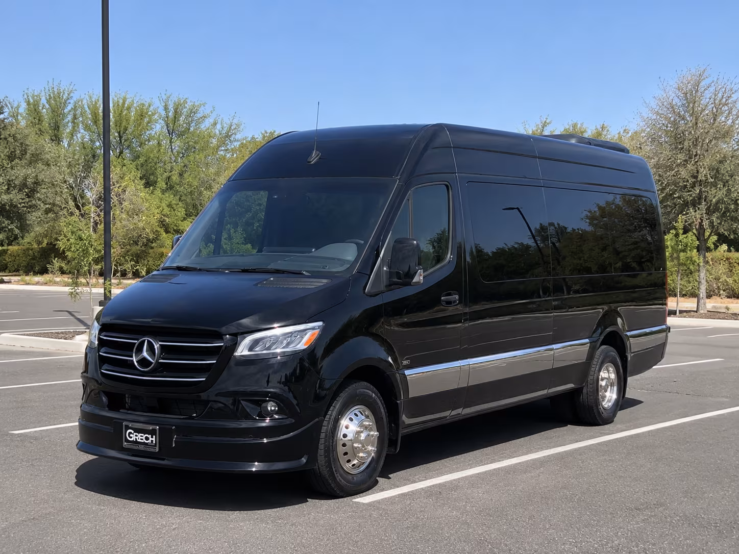 sprinter vans and small group prom transportation in lancaster ca